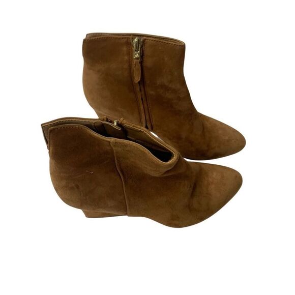Camel Colored Sam Edelman Booties - Picture 3 of 6